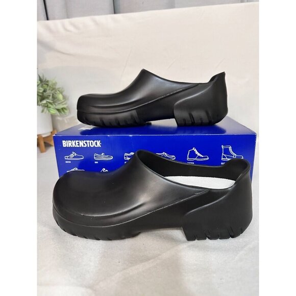 NWB BIRKENSTOCK A630 Polyurethane Black Unisex Clog Women's 10 or Men's 8 - Picture 6 of 16